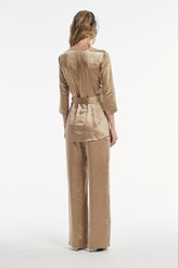 SATIN FRABRIC VALTOR TROUSERS